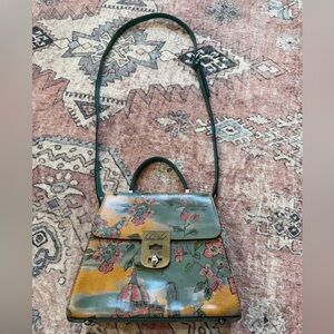 Patricia Nash Blue Floral Bag
